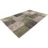 Tapis patchwork plat ethnique rectangle Pacino