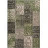 Tapis patchwork plat ethnique rectangle Pacino