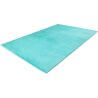 Tapis en polyester doux uni design Mamba