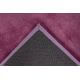 Tapis en polyester doux uni design Mamba