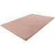 Tapis uni doux pour salon rectangle Paradise