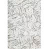 Tapis marbré doux géométrique shaggy Marble