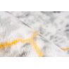 Tapis marbré doux géométrique shaggy Marble