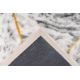 Tapis marbré doux géométrique shaggy Marble
