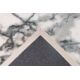 Tapis doux graphique shaggy scandinave marbré Marble