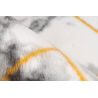 Tapis doux graphique shaggy scandinave marbré Marble