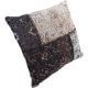 Coussin patchwork effet vintage carré Pacino