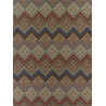 Tapis intérieur et extérieur plat design multicolore Yanick