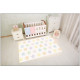 Tapis de jeu enfant multicolore lavable en machine Stars