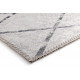 Tapis scandinave rectangle intérieur géométrique Labyrinth