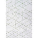 Tapis scandinave rectangle intérieur géométrique Labyrinth