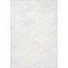 Tapis scandinave rectangle intérieur géométrique Labyrinth
