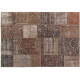 Tapis patchwork intérieur rectangle ethnique Bukan