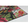 Tapis réversible en polyester rectangle Xotin