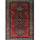 Tapis réversible en polyester rectangle Xotin