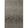 Tapis plat avec effet sisal vintage argenté Fipoca IV