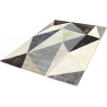 Tapis graphique design rectangle pour salon Winchester