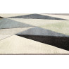 Tapis graphique design rectangle pour salon Winchester