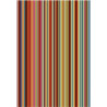 Tapis de salon rayé rectangle moderne Glastonbury