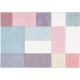 Tapis de chambre bébé multicolore pastel Berwick