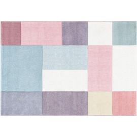 Tapis de chambre bébé multicolore pastel Berwick