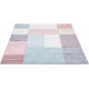 Tapis de chambre bébé multicolore pastel Berwick