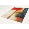 Tapis design multicolore abstrait polypropylène Whitby