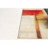 Tapis design multicolore abstrait polypropylène Whitby