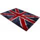 Tapis drapeau anglais design rectangle pour salon Flag