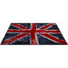 Tapis drapeau anglais design rectangle pour salon Flag