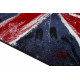 Tapis drapeau anglais design rectangle pour salon Flag