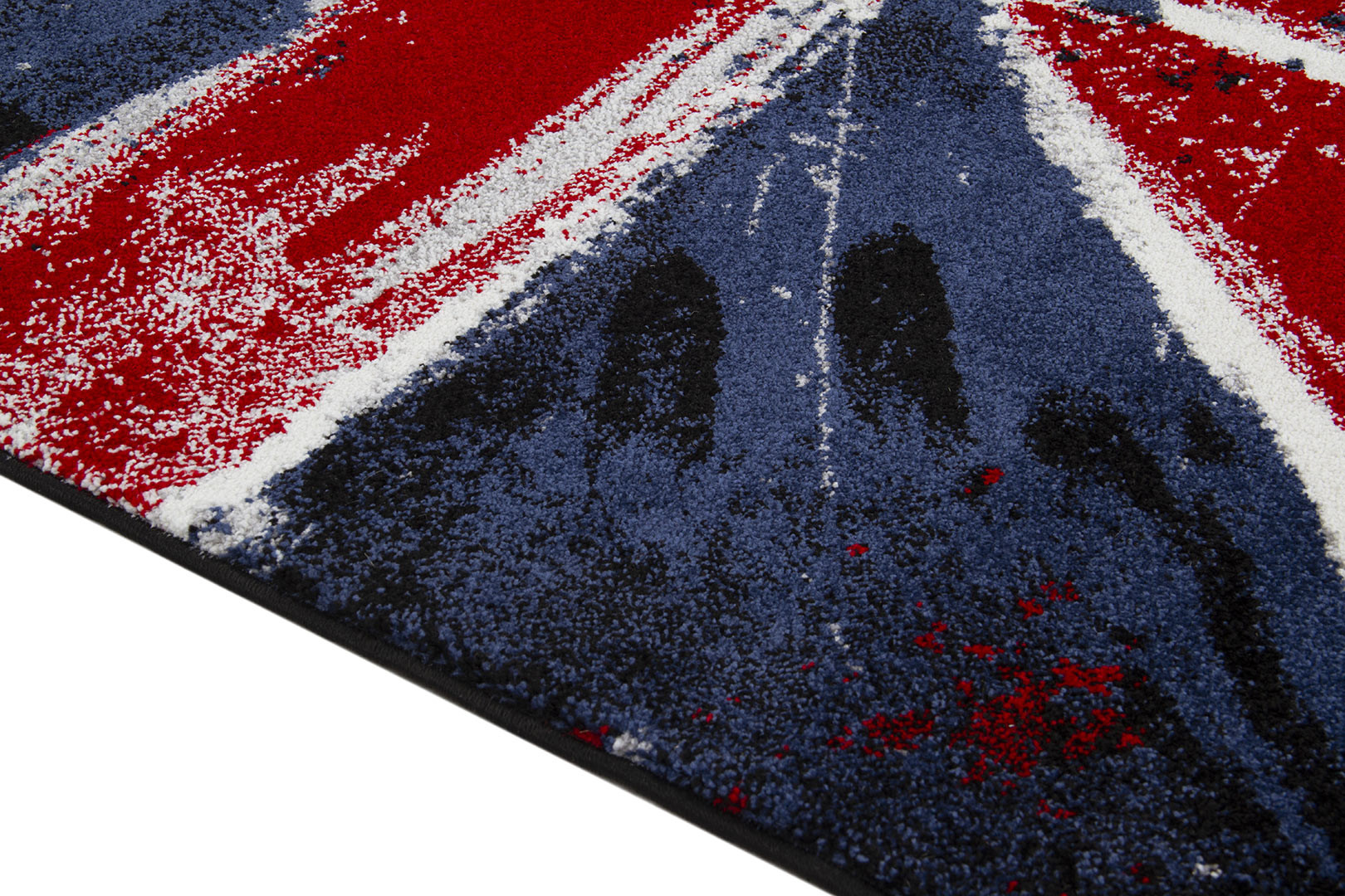 Tapis drapeau anglais design rectangle pour salon Flag