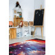 Tapis multicolore pour ado à courtes mèches Space A