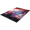 Tapis multicolore pour ado à courtes mèches Space A