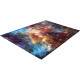 Tapis multicolore pour ado à courtes mèches Space B