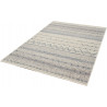 Tapis moderne ivoire pour salon rectangle Douvres