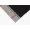 Tapis géométrique pour salon gris moderne Torquay