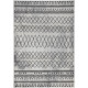 Tapis de salon gris ethnique rectangle Coventry