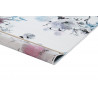 Tapis floral blanc polypropylène rectangle contemporain Wolves