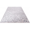 Tapis contemporain gris floral intérieur rectangle Cork