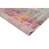 Tapis multicolore vintage pour salon rayé rectangle Midleton