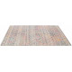 Tapis de salon berbère coloré rectangle ethnique Louth