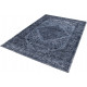 Tapis vintage plat pour salon rayé rectangle Clonmel