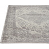 Tapis vintage plat pour salon rayé rectangle Clonmel