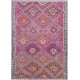 Tapis berbère multicolore ethnique pour salon Mallow