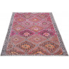 Tapis berbère multicolore ethnique pour salon Mallow