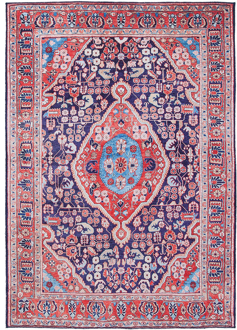 Tapis traditionnel vintage pour décoration d'intérieur, salon, 90 x 120 cm,  accessoires esthétiques pour chambre à coucher, cuisine, tapis lavable