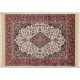 Tapis ivoire style oriental pour salon rectangle Clifden