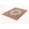 Tapis ivoire style oriental pour salon rectangle Clifden