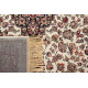 Tapis ivoire style oriental pour salon rectangle Clifden